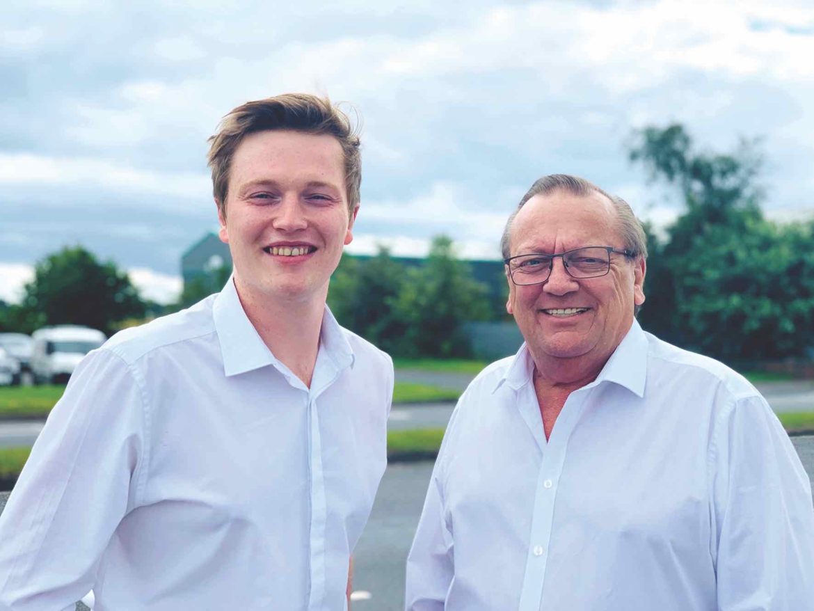 Bee Health’s Lewis Ryan (L) and Steve Ryan copy