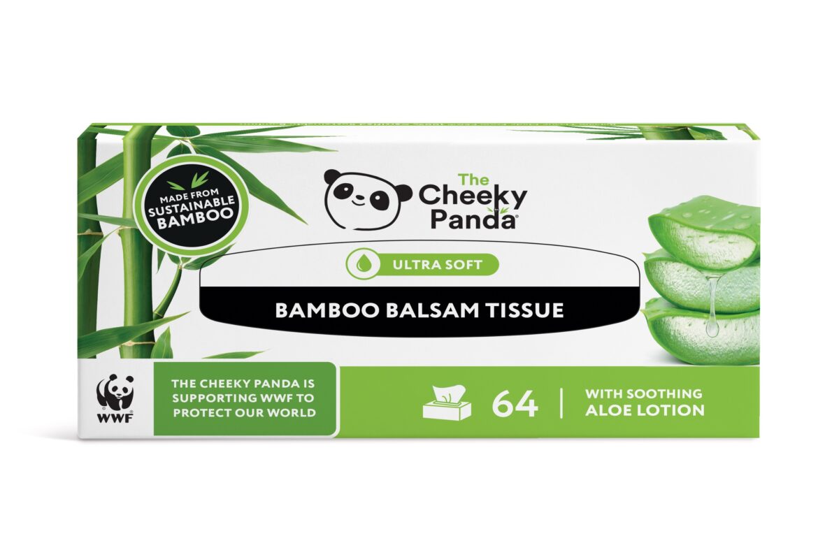The Cheeky Panda Balsam Tissue Box