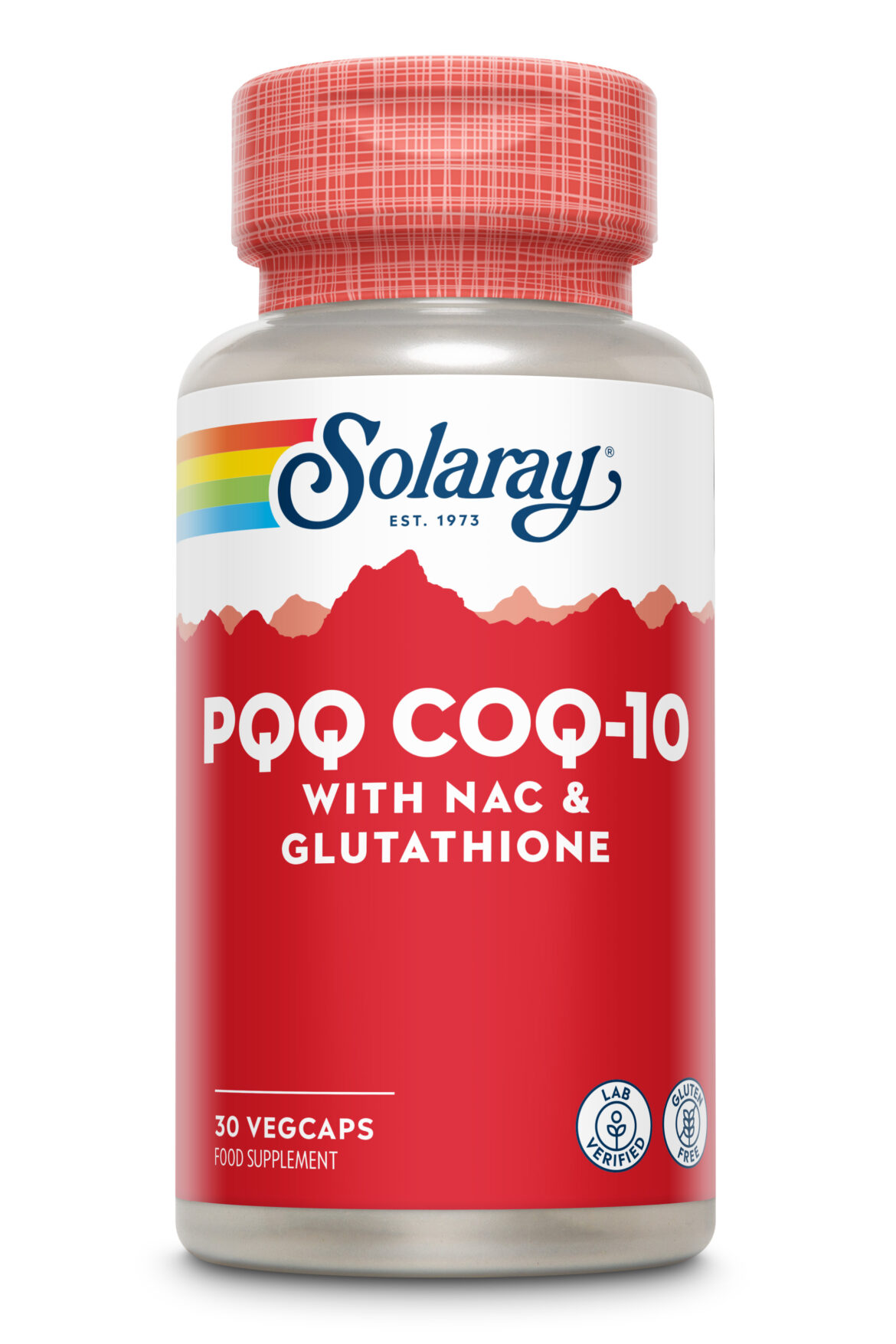 Solaray- PQQ COQ10 with NAC and Glutathione 30